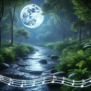 😴💧🎵 The SOOTHING Music and the Flow of the RIVER Wrap Your NIGHT in SERENITY