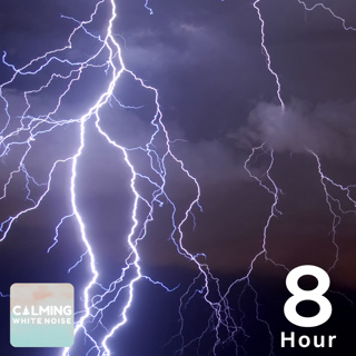 Heavy Rain and Loud Rolling Thunder | 8 Hour Sleep Sounds