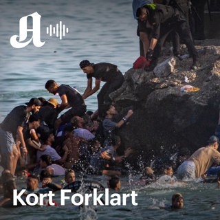Kort Forklart: Grensen har brutt sammen - titusenvis av migranter strømmer til spansk eksklave