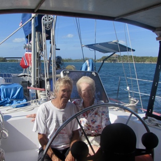 Andy and Leslee Fiveland and the Dolphin Parade