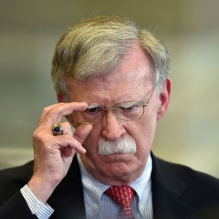 The sudden departure of John Bolton