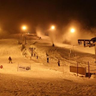 Ski Hill Night: Skiing ASMR - 10 Hours Sleep Sound