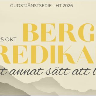 "Bergspredikan - Lycka" Matt 5:1-16 - Johnny Brorsson