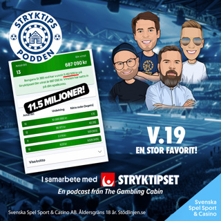 Stryktipset v.19 - En stor favorit!