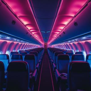 Airplane Cabin Sound | 8 Hours of Calm White Noise for Deep Sleep