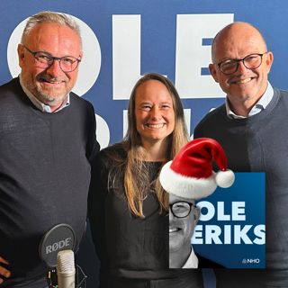 JULEBONUS: Bent Stiansen og Natascha Stiansen fra Statholdergaarden 