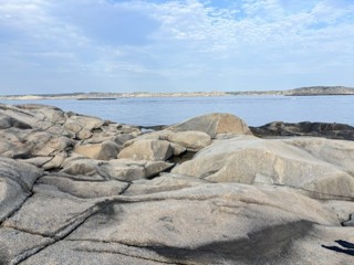 477. Jag går barfota på solvarm klippa