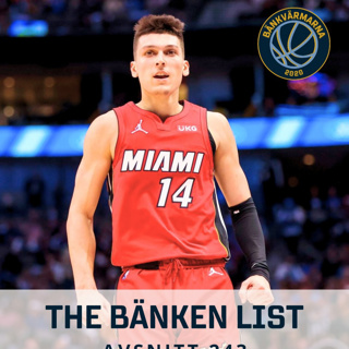 243. The bänken list