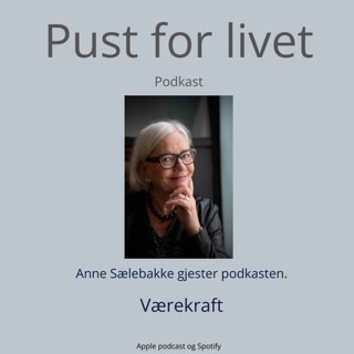 Anne Sælebakke. "Værekraft."