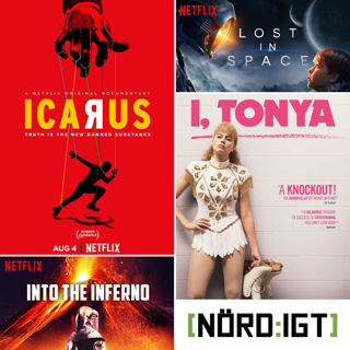 215. Den med I, Tonya, Lost in Space, Icarus och Into the Inferno