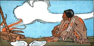 Folklore Native American Legends (USA): IKTOMI AND THE DUCKS