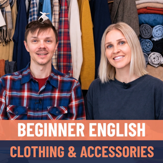 Beginner English Conversation - Clothing items in English