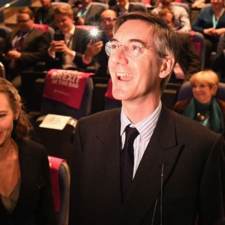 Spreadsheet Phil bores at conference while Brexiteers pack out halls