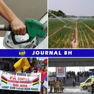 Le journal de 8H de ce lundi 10 août 2026