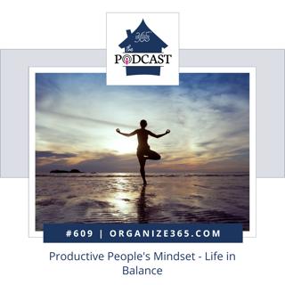 609 - Productive People's Mindset - Life in Balance