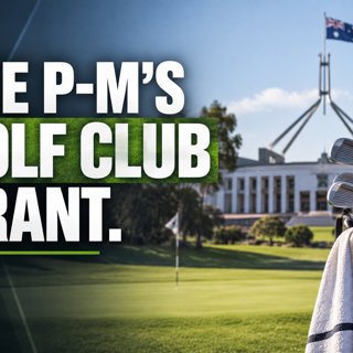 The P-M on the Defensive over his Golf Club Grant