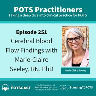 Cerebral Blood Flow Findings with Marie-Claire Seeley, RN, PhD