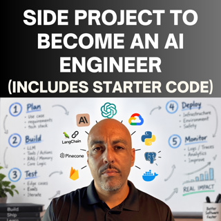 A step by step guide to building an AI-powered side project