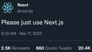 Create React App is Finally Dead | Theo - t3․gg