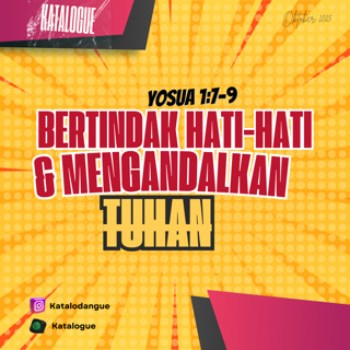 Bertindak Hati-Hati Dan Mengandalkan Tuhan