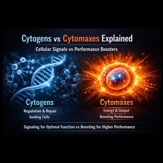 Cytogens vs Cytomaxes Explained: Cellular Signals vs Performance Boosters
