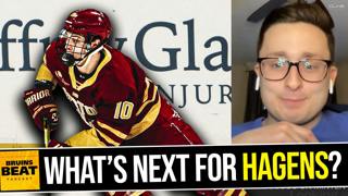 What’s next for James Hagens and the Bruins?