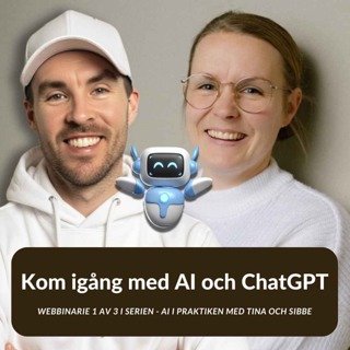 Kom igÄng med AI och ChatGPT med Tina AlgeskÀr (Webbinar)