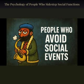 The Psychology of People Who Sidestep Social Functions
