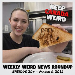 KEEP CANADA WEIRD - 204 - 2026/03/06 - Cove Soda, The Spice GIrls, Grilled Cheese Cockroach, Harley the Dog