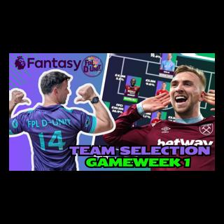 FPL TEAM SELECTION GAMEWEEK 1💪🔥| TOP 5K LAST SEASON 🌏| Fantasy Premier League Tips 2025/26
