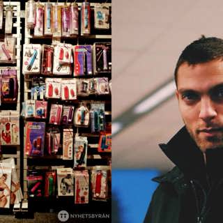 Daniels första jobb – i porrbutiken