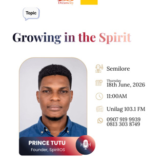 Growing in the Spirit with Prince Tutu