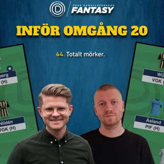 Inför omgång 20: Totalt mörker.