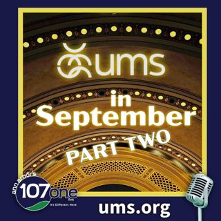 University Musical Society 9/15/26