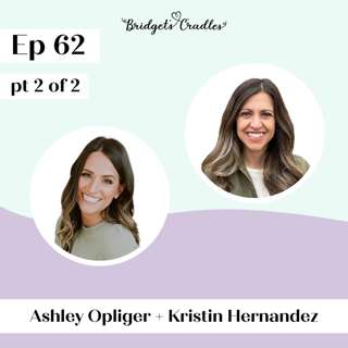 62 Pt 2 | The Story Behind Cradled in Hope: An Interview with Author Ashley Opliger by Kristin Hernandez
