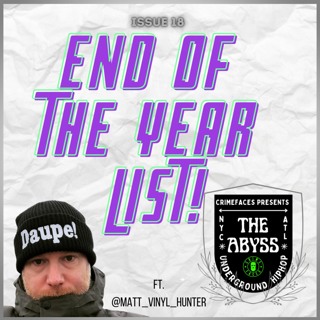 CF The Abyss Issue 18: End Of The Year List