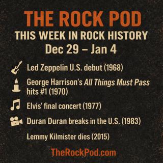 This Week In Rock Music History 12/29-01/04