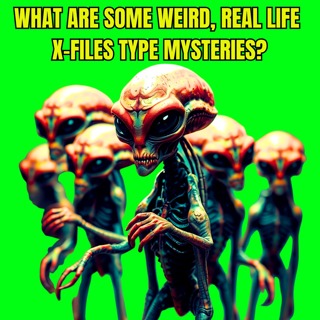What are some weird, Real life X-files type Mysteries?