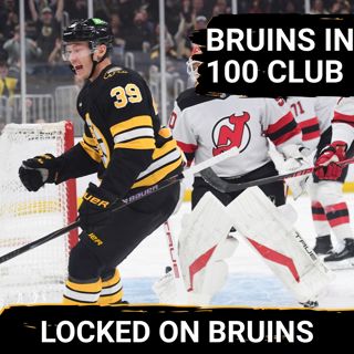 100! Bruins, Pastrnak reach 100 points in season finale