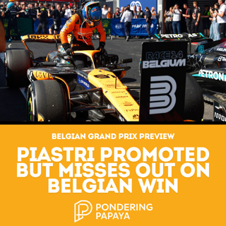 Piastri promoted but fine margins prevent win at Spa
