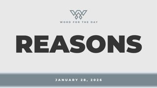 REASONS
