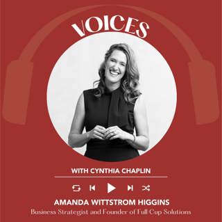 Ep. 2237 Amanda Wittstrom Higgins | Voices with Cynthia Chaplin