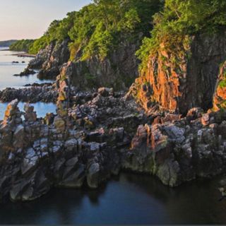 Bornholm is a Danish island in the Baltic Sea