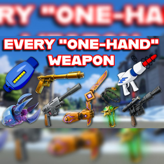 Ranking EVERY 'ONE-HANDED' WEAPON In FORTNITE HISTORY From WORST To BEST