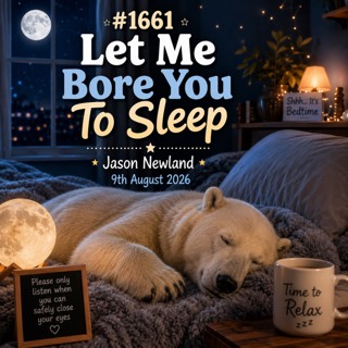 (Overnight Voice Only) #1661 Let Me Bore You To Sleep | 9th August 2026