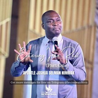 ENTERING INTO REST HEBREWS FOURSQUARE GOSPEL CHURCH CONVENTION
