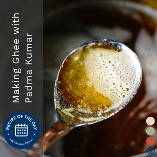 Making Ghee with Padma Kumar