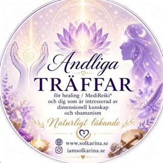 Inbjudan till hösten 2026 första Reiki och esoteriska träff
