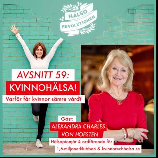 💚Avsnitt 59: Kvinnohälsa! Varför får kvinnor sämre vård?