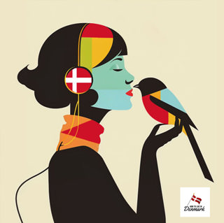 Learning Danish through song lyrics